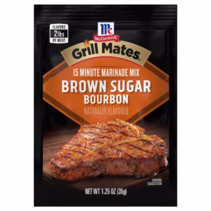 McCormick GRILL MATES Brown Sugar Bourbon Marinade, 1.25 oz Packet
